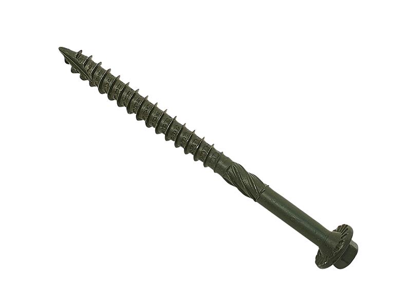 Spectre(TM) Advanced Timber Fixing Screws Green 6.3 x 75mm Box 50