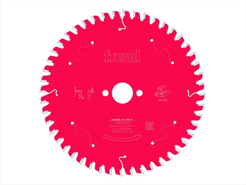 Wood Circular Saw Blade 165 x 20 x 1.7/1.3mm x 40T