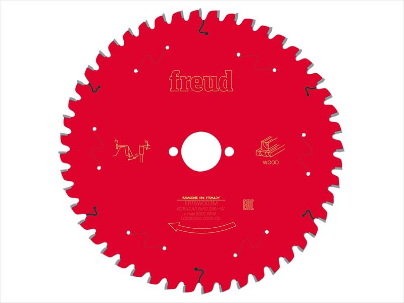 Wood Mitre Saw Blade 216 x 30 x 2.4/1.8mm x 48T