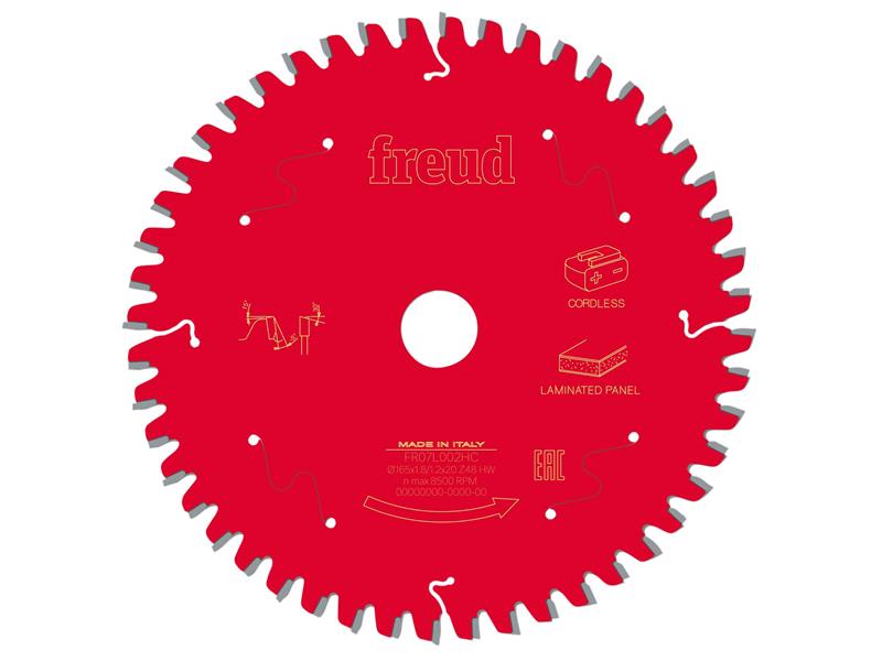 Laminated Panel Circular Saw Blade 160 x 20 x 1.8/1.2mm x 48T