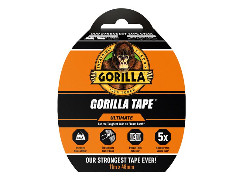 Gorilla Tape(R) Ultimate 11m Black