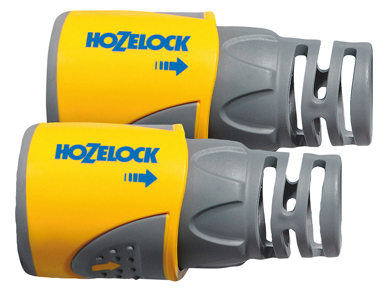 2050 Hose End Connector Plus for 12.5-15mm (1/2-5/8in) Hose (Twin Pack)