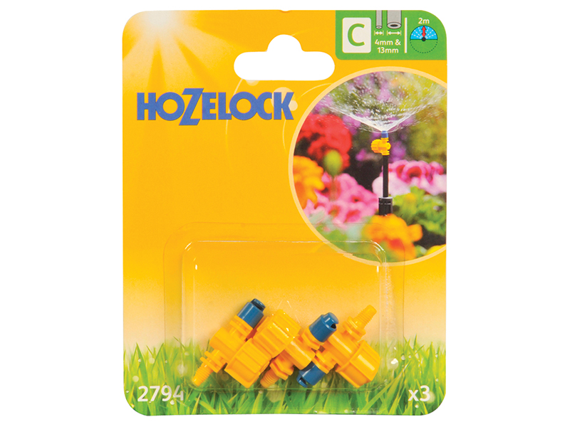 2794 Adjustable 180? Micro Spray Jet (Pack 3)