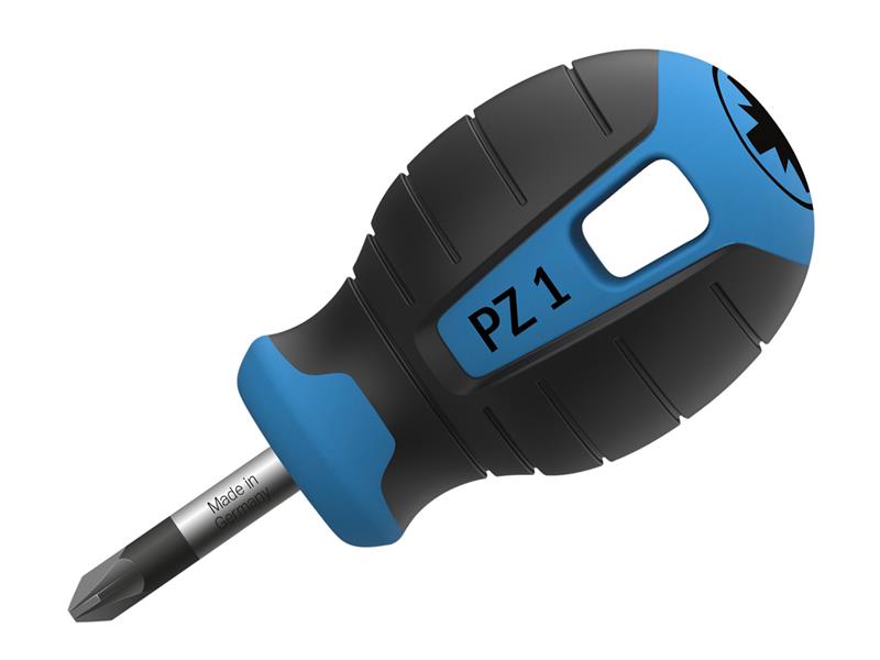 Stubby Pozidriv Screwdriver PZ1 x 25mm
