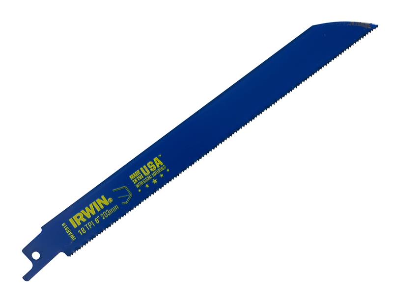 818R Sabre Saw Blade Metal Cutting 200mm 18 TPI Pack of 25