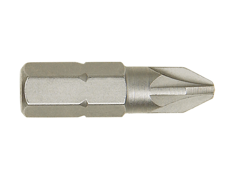 Pozidriv Insert Bits PZ1 25mm (Pack 10)