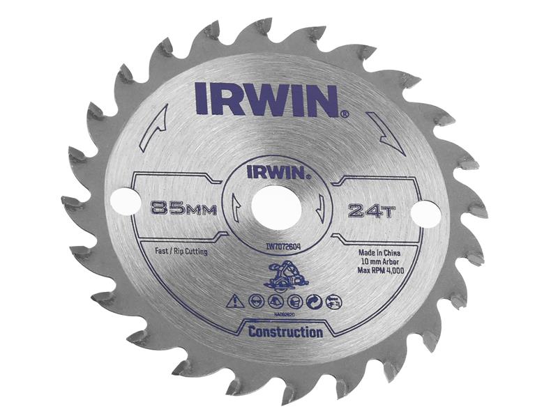General Purpose Saw Blade 85 x 10mm x 24T ATB