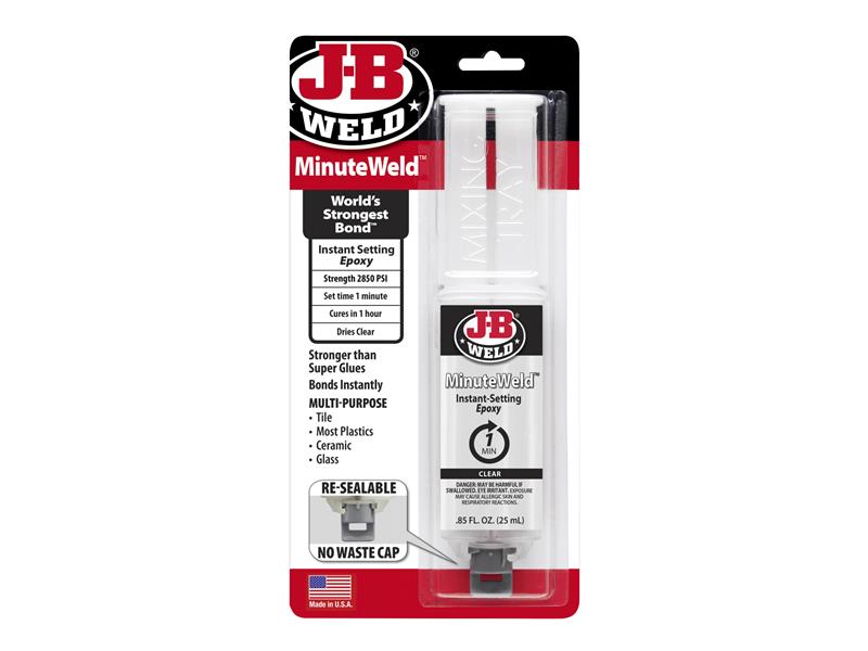 MinuteWeld(TM) Epoxy Syringe 25ml