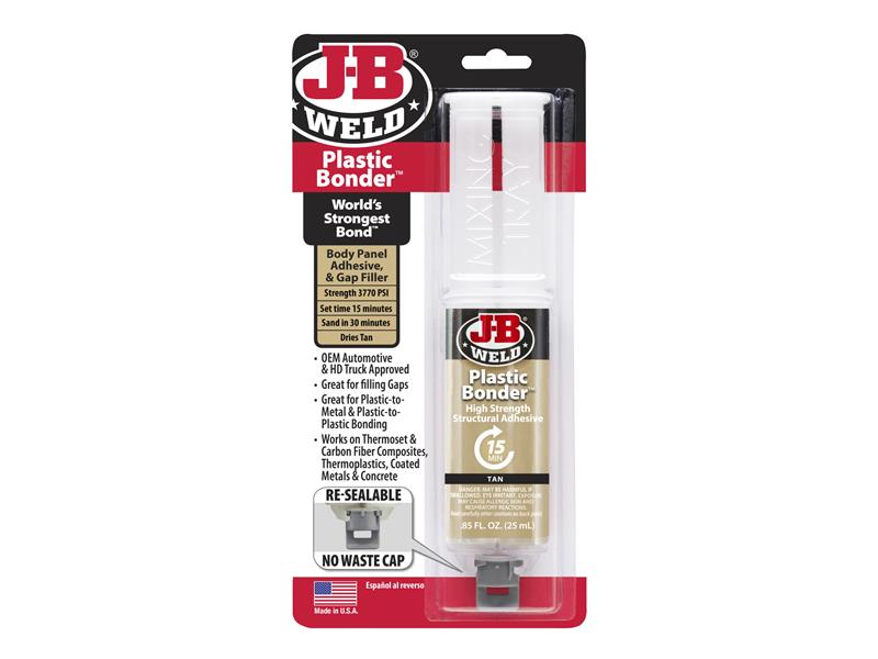 PlasticBonder(TM) Syringe Tan 25ml