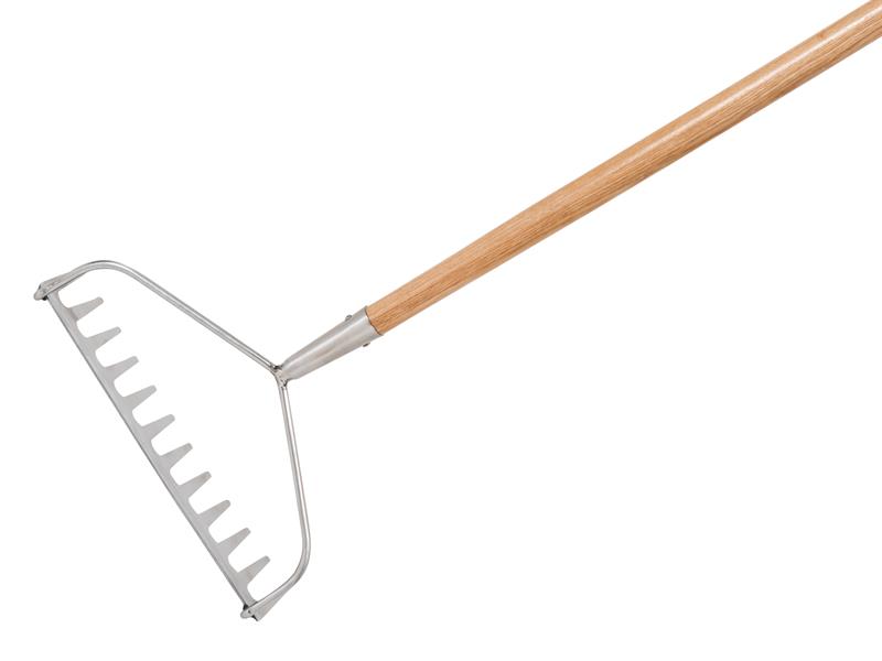 Stainless Steel Garden Life Soil Rake, FSC(R)