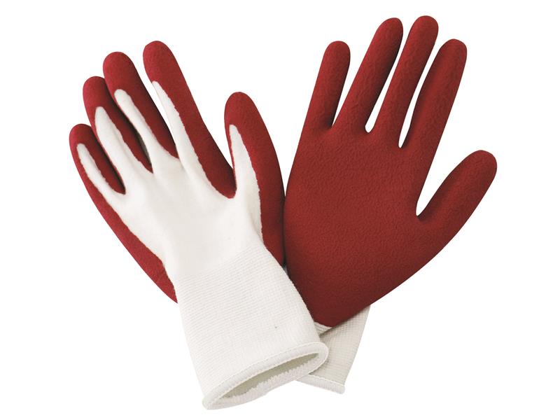Natural Bamboo Gloves Rumba Red -  Ladies Small