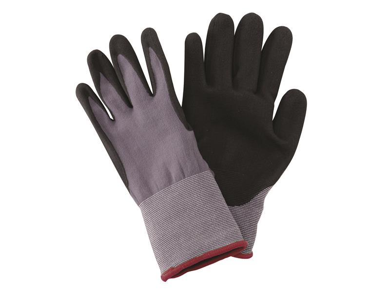 Premium Seed & Weed Red Trim Gloves - Men's Large