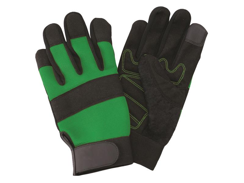 Green Flex Protect Gloves - Men's Large