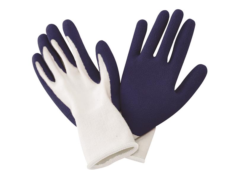 Natural Bamboo Gloves Navy - Men's Large