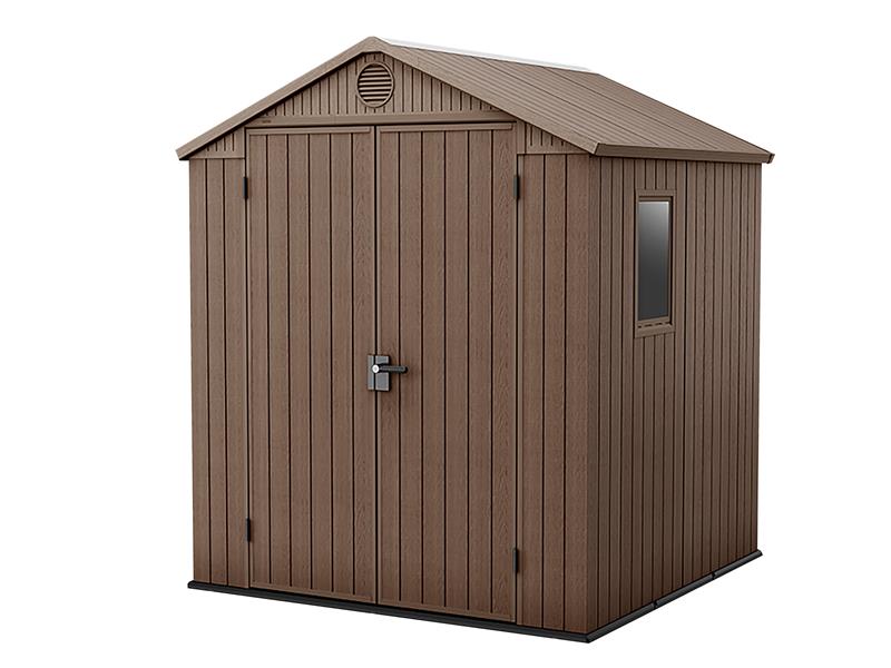Darwin Shed Brown 6 x 6ft