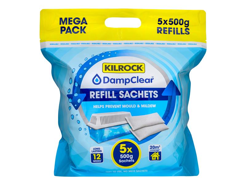 DampClear(TM) Refill Sachets 2.5kg (5 x 500g)