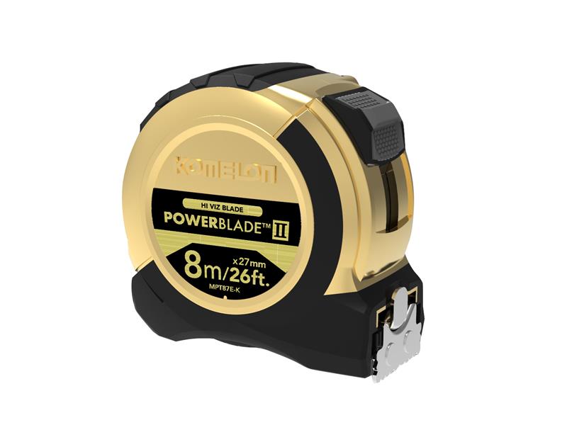 Gold Pocket Tape 8m/26ft (Width 27mm)