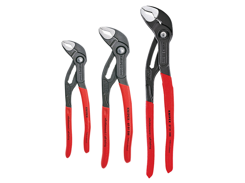 00 20 09 V02 Cobra(R) Water Pump Pliers Set, 3 Piece