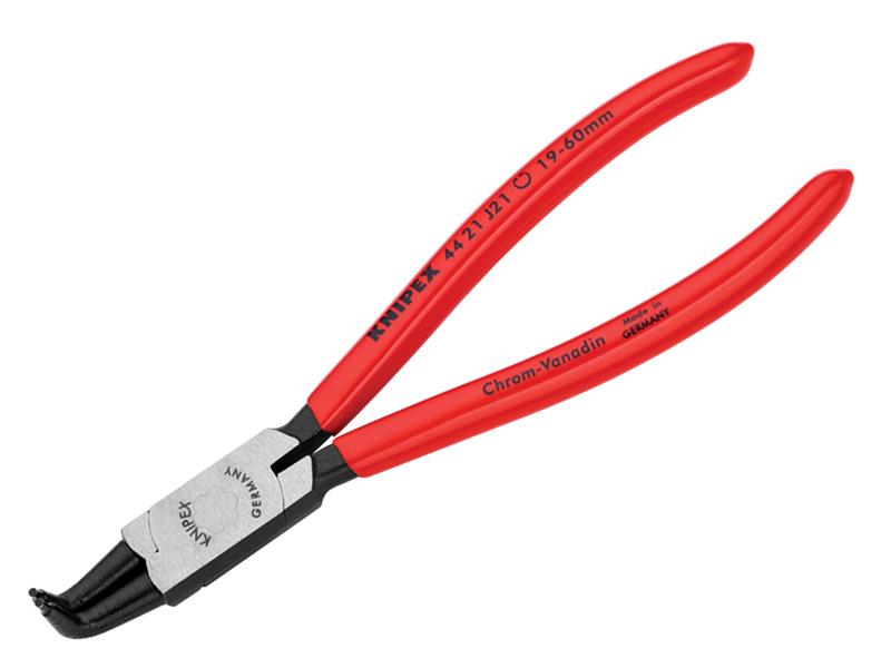 44 21 J21 Circlip Pliers Internal 90? Bent Tip 19 - 60mm