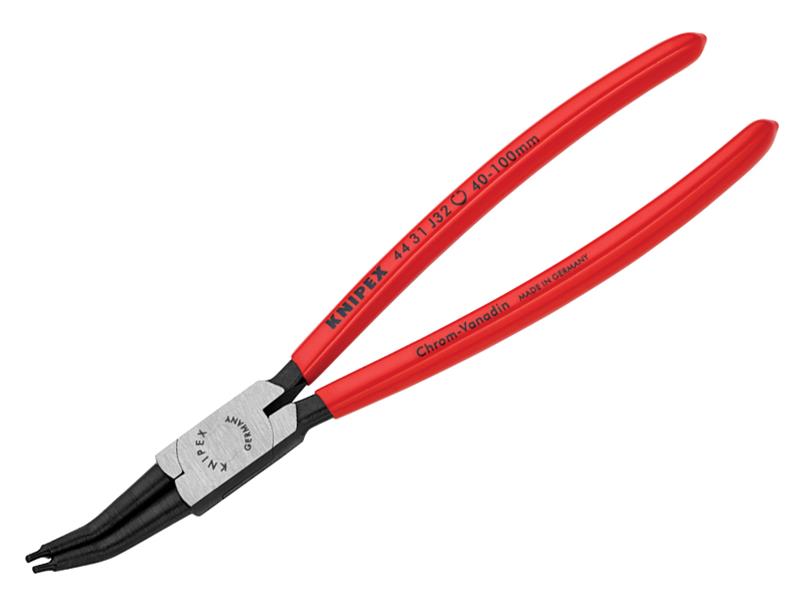 44 31 J32 Circlip Pliers Internal 45? Bent Tip 40-100mm