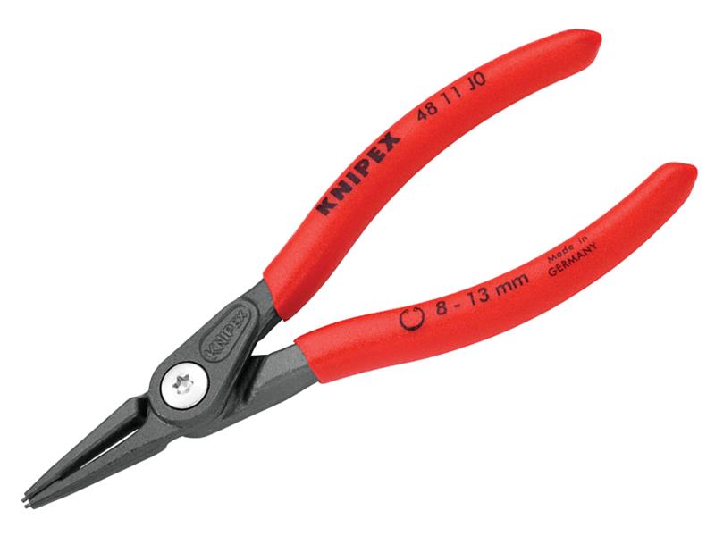 48 11 J0 Precision Circlip Pliers Internal Straight 8-13mm