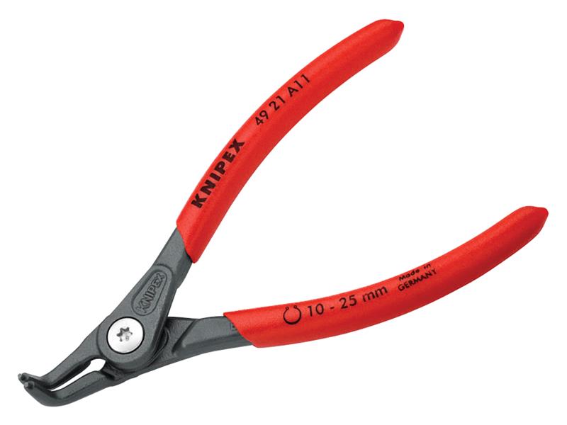 49 21 A11 Precision Circlip Pliers External 90? Bent Tip 10-25mm