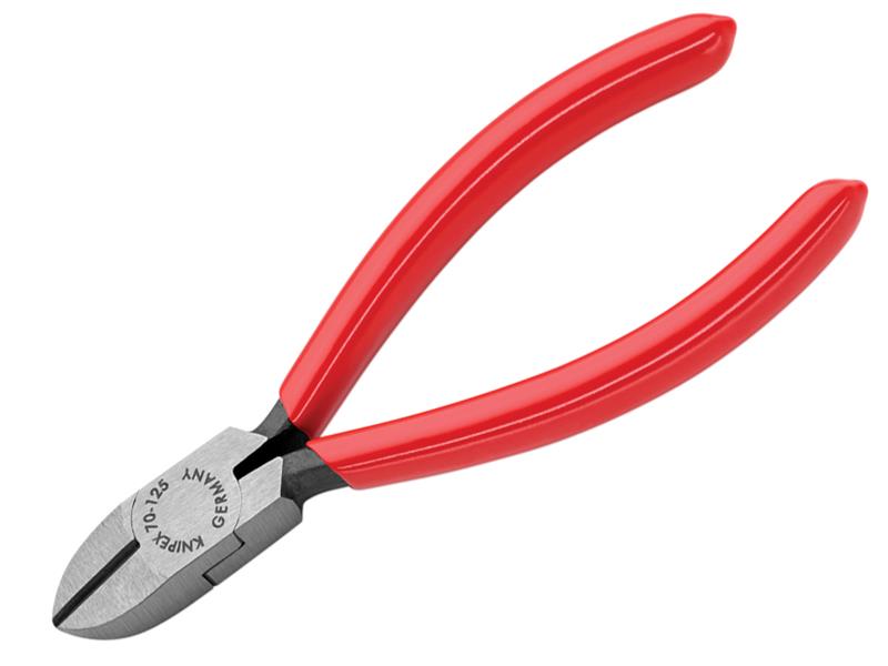 70 01 125 Diagonal Cutters Plastic Coated Grip 125mm