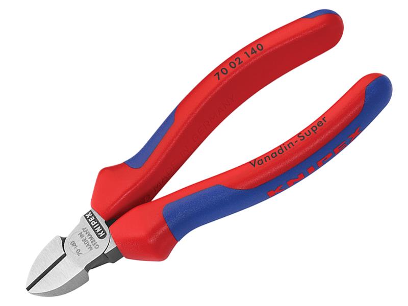 70 02 140 Diagonal Cutters Multi-Component Grip 140mm