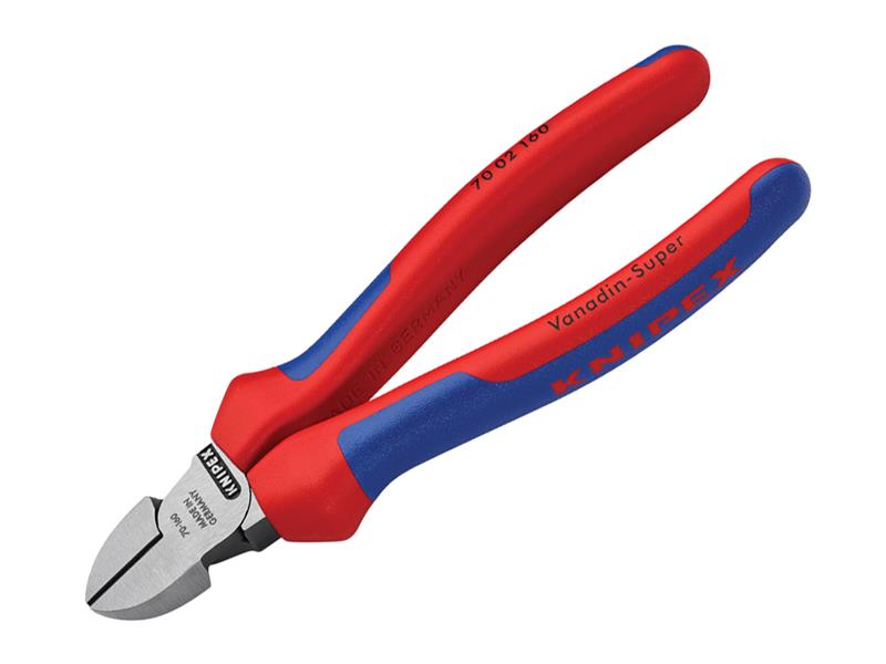 70 02 160 Diagonal Cutters Multi-Component Grip 160mm