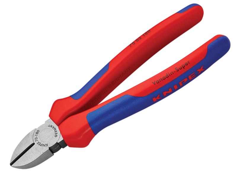 70 02 180 Diagonal Cutters Multi-Component Grip 180mm