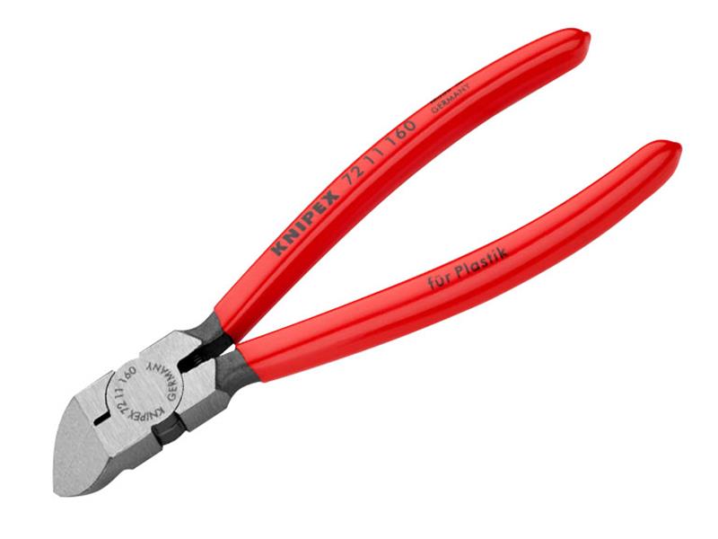 72 11 160 Diagonal Cutters for Plastics 160mm