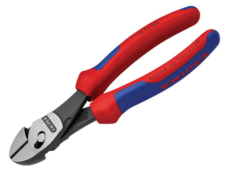 73 72 180 TwinForce(R) Diagonal Cutters Multi-Component Grip 180mm