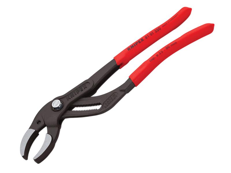 81 01 250 Siphon and Connector Pliers Black Atramentized Finish 250mm