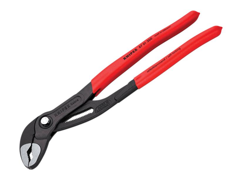 87 01 300 Cobra(R) High-Tech Water Pump Pliers Plastic Coated Grip 300mm