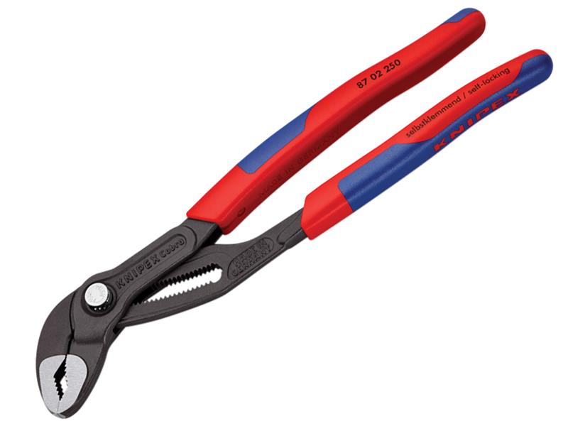 87 02 250 Cobra(R) Water Pump Pliers Multi-Component Grip 250mm