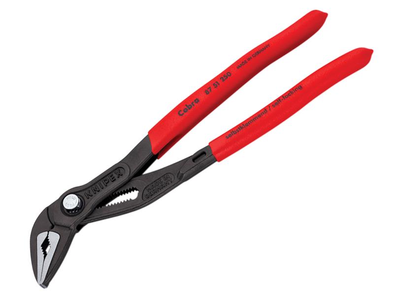 87 51 250 Cobra(R) ES Extra Slim Water Pump Pliers Plastic Coated Grip 250mm