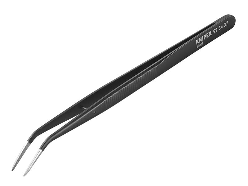 92 34 37 Universal Bent Nose Tweezers 155mm
