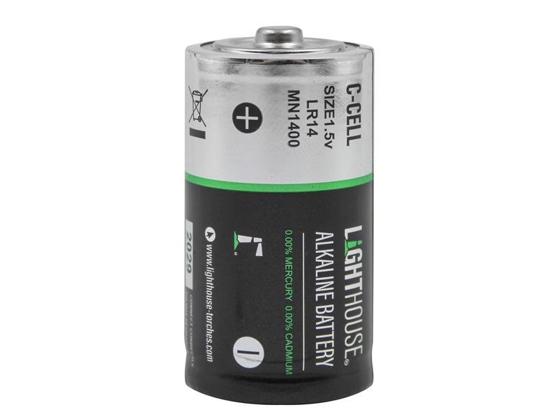 C LR14 Alkaline Batteries 6200 mAh (Pack 2)