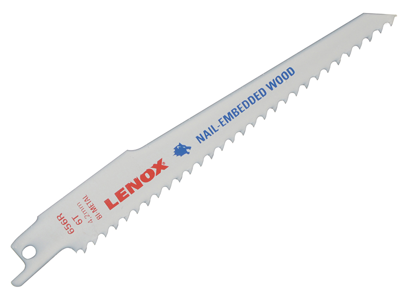 20572-656R Wood Cutting Reciprocating Saw Blade 150mm 6 TPI (Pack 5)
