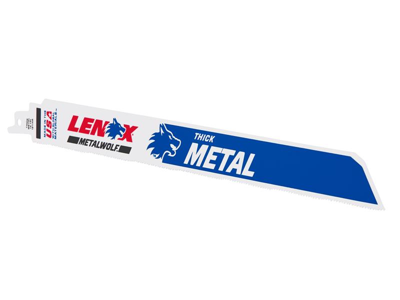 MetalWolf Wave Edge Reciprocating Saw Blade 305 x 25 x 1.07mm 14 TPI (Pack 25)