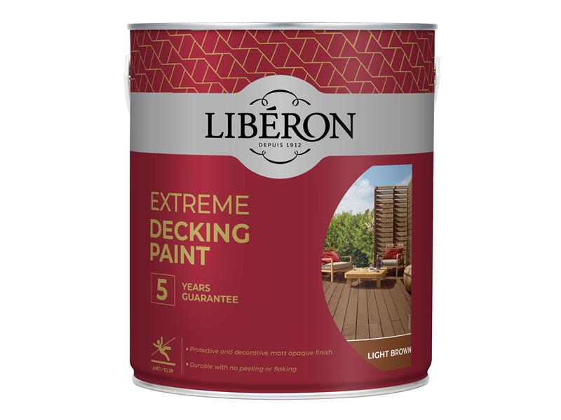 Extreme Decking Paint Light Brown 2.5 litre