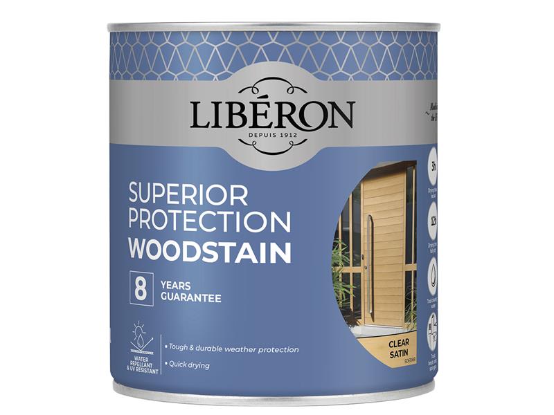 Superior Protection 8 Year Woodstain Clear Satin 750ml