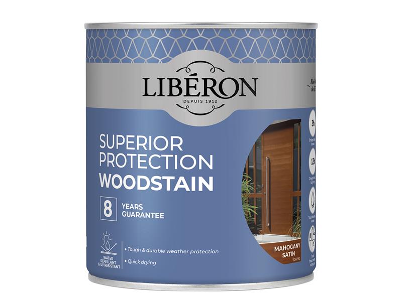 Superior Protection 8 Year Woodstain Mahogany Satin 750ml