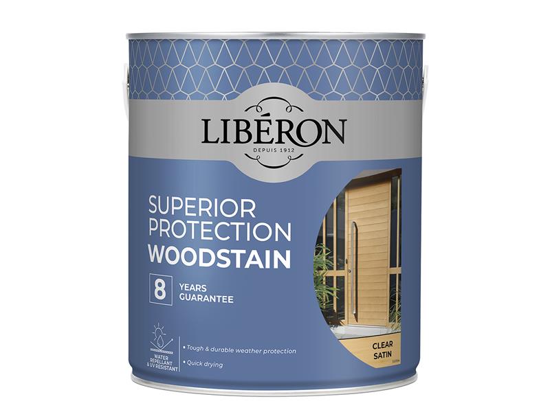 Superior Protection 8 Year Woodstain Clear Satin 2.5 litre