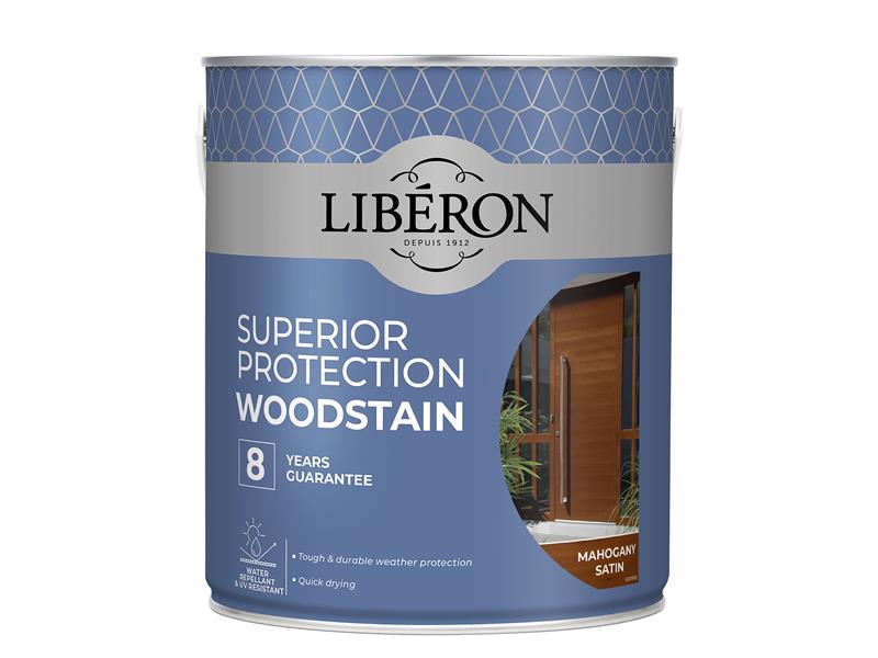 Superior Protection 8 Year Woodstain Mahogany Satin 2.5 litre