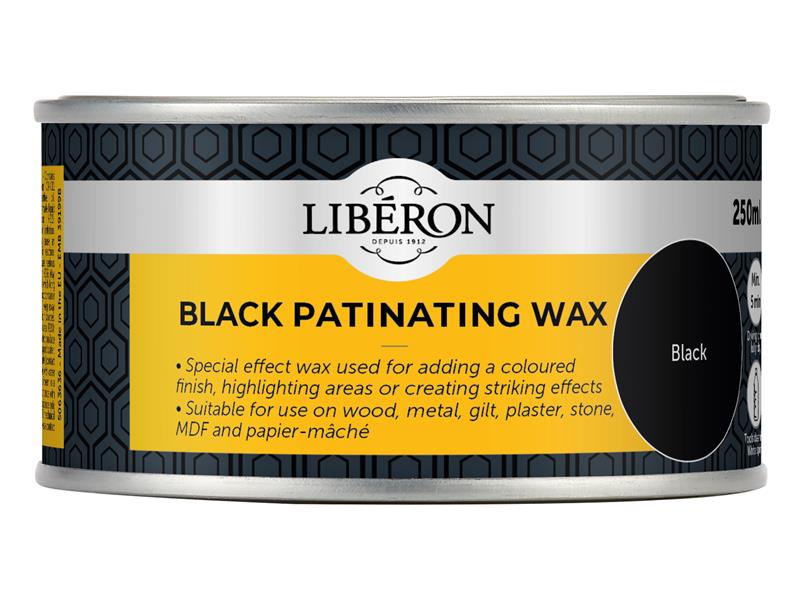 Black Patinating Wax 250ml