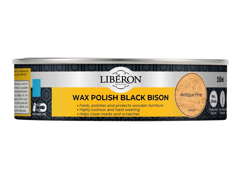 Black Bison Wax Paste Antique Pine 150ml