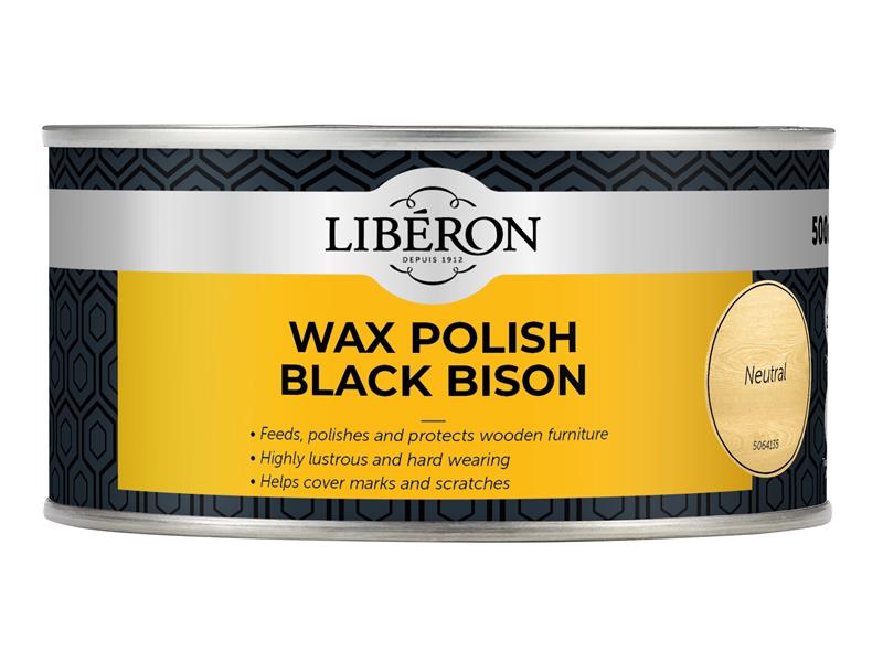Black Bison Wax Paste Neutral 500ml