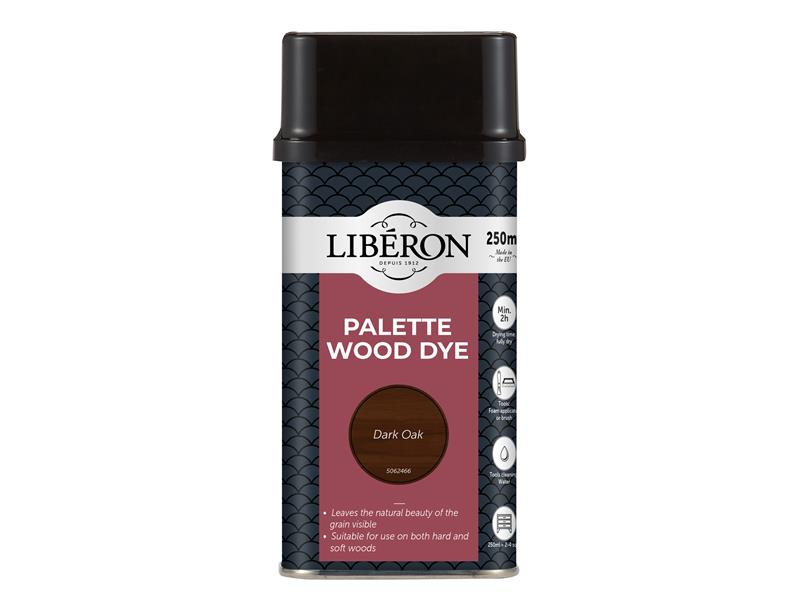 Palette Wood Dye Dark Oak 250ml