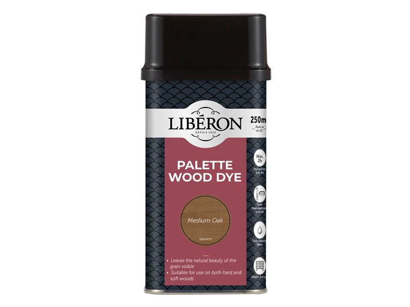 Palette Wood Dye Medium Oak 250ml